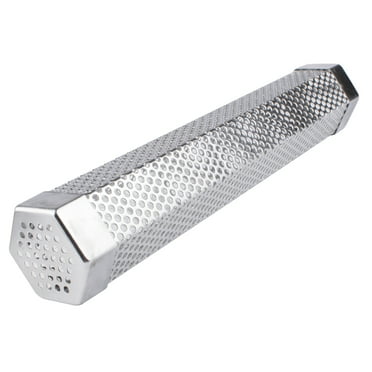 Hexagon Smoker Tube Hot Cold Smoking Mesh Stainless Steel Perforated Bbq S A6C4 Hexagon Smoker Tube Hot Cold Smoking Mesh Stainless Steel Perforated Bbq S A6C4